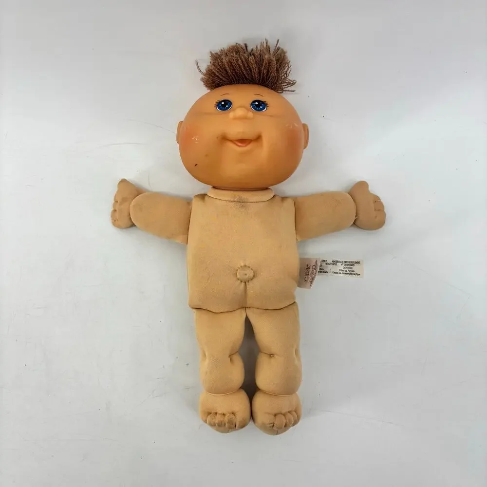 Cabbage Patch Kids CPK Baby Doll Blue Eye Brown Hair 2009
